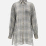 Camicia "Zero Waste checked" COPCH94F2065 GRY COPERNI 