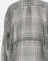 Camicia "Zero Waste checked" COPCH94F2065 GRY COPERNI 