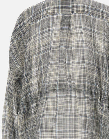 Camicia "Zero Waste checked" COPCH94F2065 GRY COPERNI 