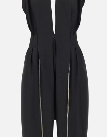 Jumpsuit "Sarouel" con doppia zip COPCO21F1023 BLK1 COPERNI 