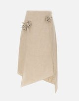 Gonna "Flower" COPJ123F2060 BEI COPERNI 