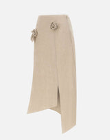 Gonna "Flower" COPJ123F2060 BEI COPERNI 