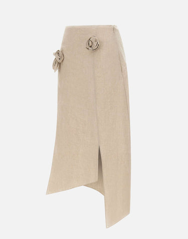 Gonna "Flower" COPJ123F2060 BEI COPERNI 