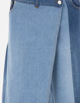 Gonna in denim patchwork COPJ140F2073 BLU COPERNI 