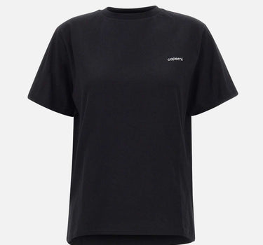 T-shirt boxy con logo COPJS03504 BLACK COPERNI 