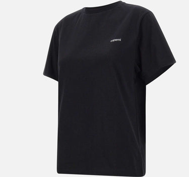 T-shirt boxy con logo COPJS03504 BLACK COPERNI 