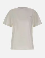 T-shirt boxy con logo COPJS03504 WHITE COPERNI 