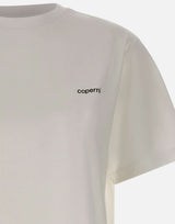 T-shirt boxy con logo COPJS03504 WHITE COPERNI 