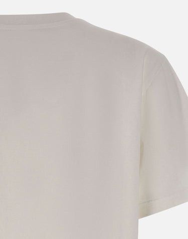 T-shirt boxy con logo COPJS03504 WHITE COPERNI 