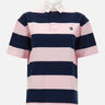 Polo a righe COPJS117F5026 PNKBLU COPERNI 