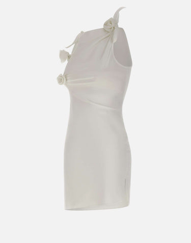 Vestito corto "Flower" COPR154F5021 WHT COPERNI 
