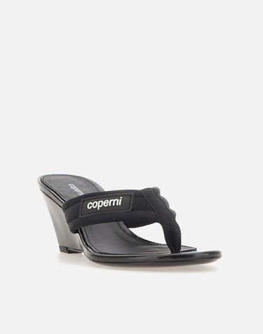 Sandali infradito con zeppa COPSH97F3070 BLK COPERNI 