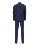 CORNELIANI Abito 3 pezzi in lana e mohair BLUE Uomo 