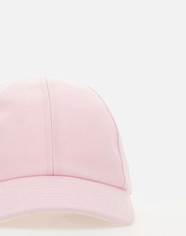 Cappello da baseball "Signature" 125ACT039CO0024 LTPINK COURREGES 