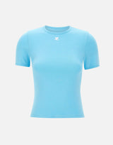 T-shirt "Signature Contrast" 125JTS017JS0203 7027 COURREGES 