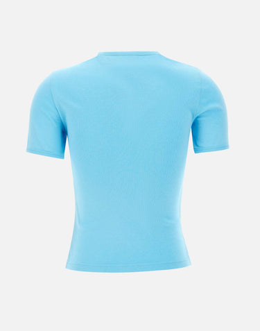 T-shirt "Signature Contrast" 125JTS017JS0203 7027 COURREGES 