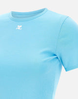 T-shirt "Signature Contrast" 125JTS017JS0203 7027 COURREGES 