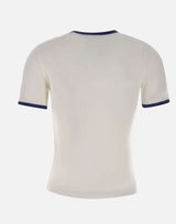 T-shirt "Signature Contrast" 125JTS017JS0203 B257 COURREGES 
