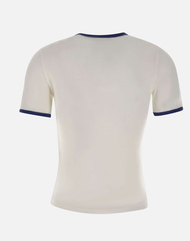 T-shirt "Signature Contrast" 125JTS017JS0203 B257 COURREGES 