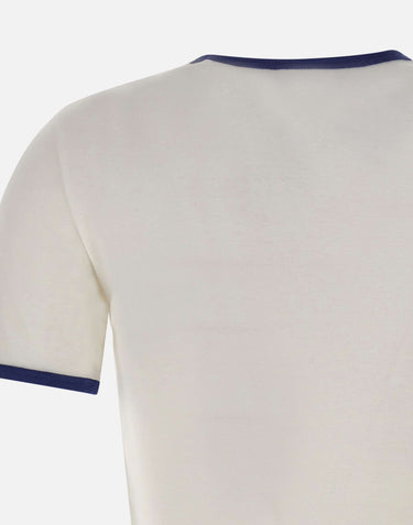 T-shirt "Signature Contrast" 125JTS017JS0203 B257 COURREGES 
