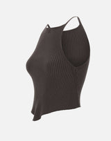 Top "Signature pointy rib knit" 125MTO042FI0001 CARBON COURREGES 