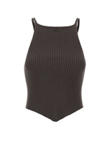 Top "Signature pointy rib knit" 125MTO042FI0001 CARBON COURREGES 