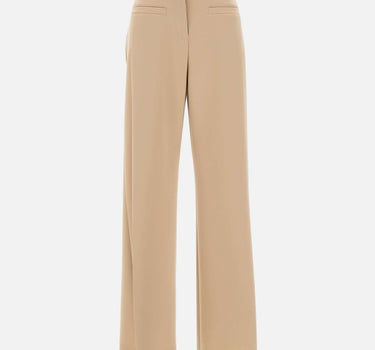 Pantaloni "Heritage Pleated" 126CPA450PL0159 SAND COURREGES 