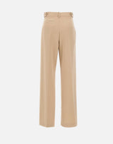 Pantaloni "Heritage Pleated" 126CPA450PL0159 SAND COURREGES 