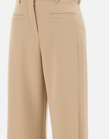 Pantaloni "Heritage Pleated" 126CPA450PL0159 SAND COURREGES 