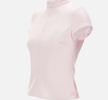 Top "Heritage" 126CTO472PL0159 LTPINK COURREGES 