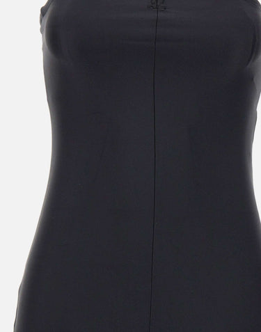 "Tech Jersey Cargo Bodysuit" 126JCB050PA0043 BLACK COURREGES 