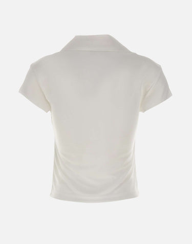 Polo "Sports Cropped" 126JPO057JS0195 HERWHITE COURREGES 
