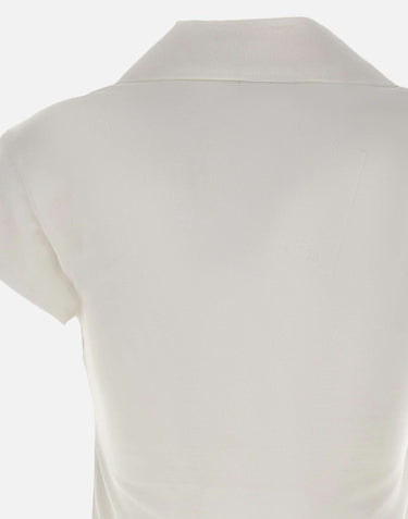 Polo "Sports Cropped" 126JPO057JS0195 HERWHITE COURREGES 