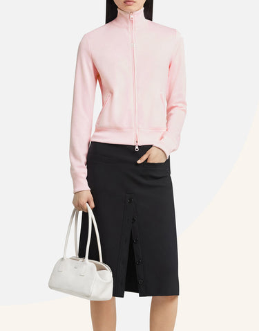 Felpa "Signature" 126JVE148JS0091 LTPINK COURREGES 