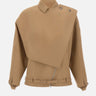 Giacca trench corta 226CBL358CO0134 1156 COURREGES 