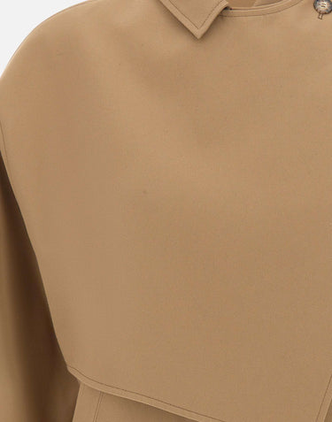 Giacca trench corta 226CBL358CO0134 1156 COURREGES 