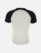 T-Shirt "Circle Contrast" 325JTS214JS0203 WHTBLK COURREGES 