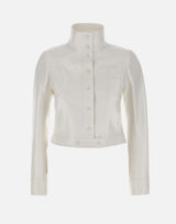 Giacca "Reedition Vinyl" PERCBL005VY0014 HERWHITE COURREGES 