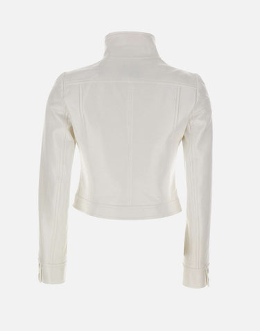 Giacca "Reedition Vinyl" PERCBL005VY0014 HERWHITE COURREGES 