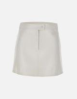 Mini gonna "Reedition Vinyl" PERCJU001VY0014 HERWHITE COURREGES 
