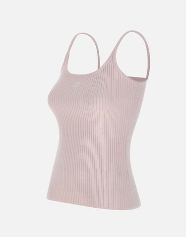 Top "Reedition" PERMDE012FI0001 LIGHTPINK COURREGES 