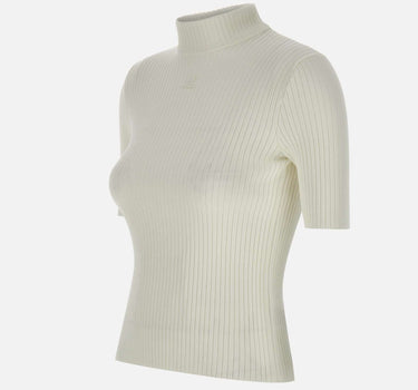 Maglia "Reedition" PERMPU026FI0001 HERWHITE COURREGES 