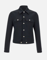 Giacca "Trucker" VESCBL024PL0007 BLACK COURREGES 
