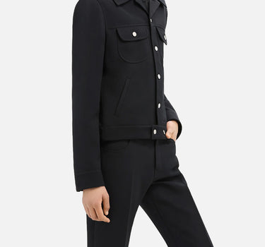 Giacca "Trucker" VESCBL024PL0007 BLACK COURREGES 