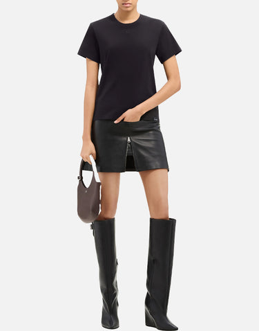 T-shirt "AC" VESJTS006JS0107 BLACK COURREGES 