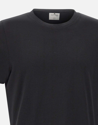 T-shirt "AC" VESJTS008JS0107 BLACK COURREGES 