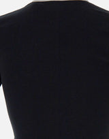 T-shirt "Signature Contrast" VESJTS020JS0070 BLKHERWHT COURREGES 
