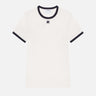 T-shirt "Signature Contrast" VESJTS020JS0070 HERWHTBLK COURREGES 