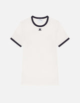 T-shirt "Signature Contrast" VESJTS020JS0070 HERWHTBLK COURREGES 