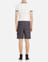 T-shirt "Signature Contrast" VESJTS020JS0070 HERWHTBLK COURREGES 